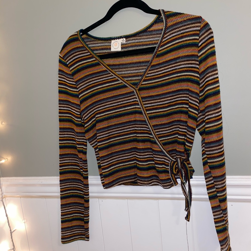 stripped sweater